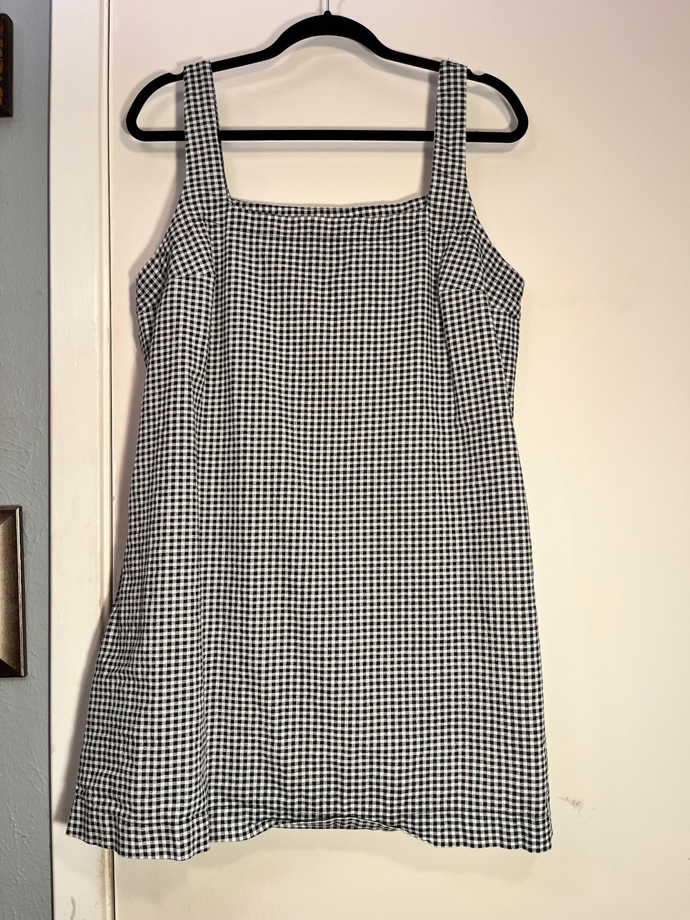 a new day Black and White Gingham Tank Top - Picture 3 of 6